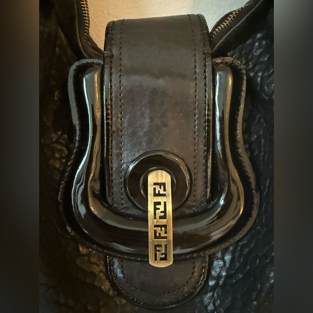 Fendi Black 2007 Leather Hobo Bag - Picture 3 of 7